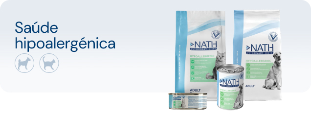 Ração veterinária hipoalergênica